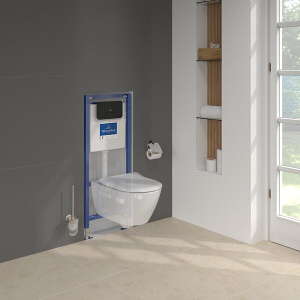 Set set Combi-Pack cu tablă Villeroy & Boch Subway 2.0 5614R2R1, cadru încastrat Villeroy & Boch ViConnect 92242700, 922490AN