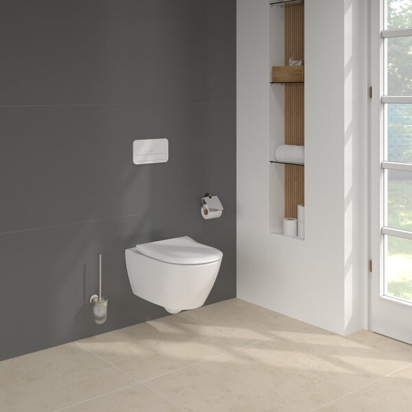Set set Combi-Pack cu tablă Villeroy & Boch Subway 2.0 5614R201, cadru încastrat Villeroy & Boch ViConnect 92242700, 92249068