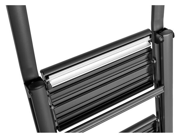 Scară Wenko Compact, înălțime 114,5 cm, negru