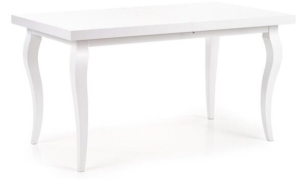 Masă Houston 301Alb, 8x8x14cm, ExtensieExtensie, MDF, Lemn