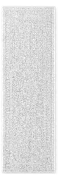 Covor tip traversă pentru interior și exterior gri/fildeș 80x250 cm Duet Kona – NORTHRUGS