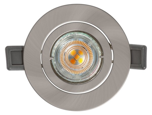 Osram - Spot LED încastrat 1xGU10/4,3W/230V 2700K CRI 90 crom mat