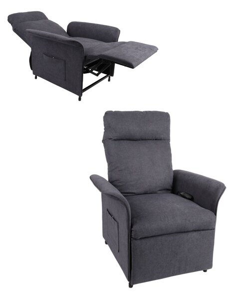 Fotoliu recliner Torro grafit