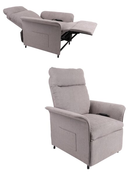 Fotoliu recliner Torro gri