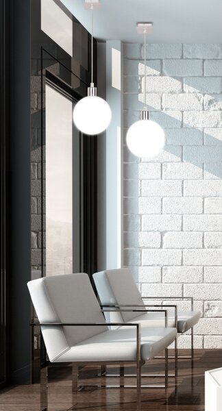 Lustră pe cablu ODEN 1xG9/40W/230V d. 15 cm