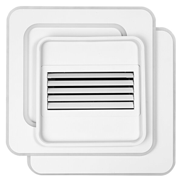 Osram - Plafonieră LED reglabilă cu ventilator, 55W/230V, alb + telecomandă