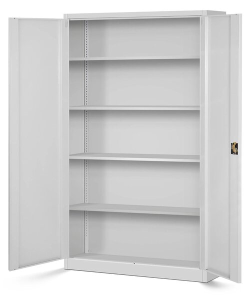 Dulap metalic Jan II gri (115x185 cm)