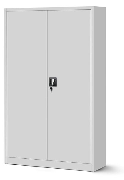 Dulap metalic Jan II gri (115x185 cm)