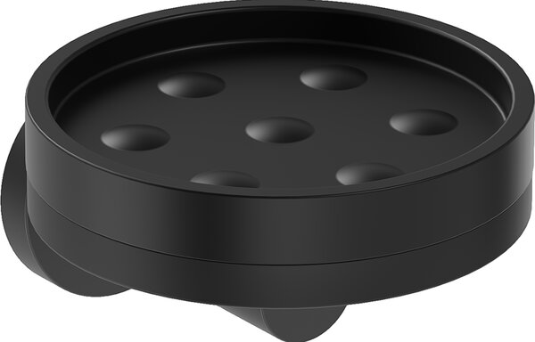 Mexen Triv, suport de săpun de perete, negru mat, 70A33055-70B