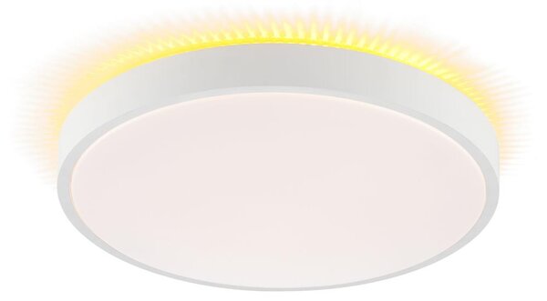 Brilliant - Plafonieră LED SOLISTRA LED/18W/230V diam. 34,5 cm albă