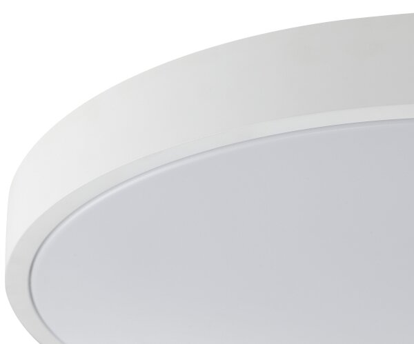 Brilliant - Plafonieră LED SOLISTRA LED/18W/230V diam. 34,5 cm albă