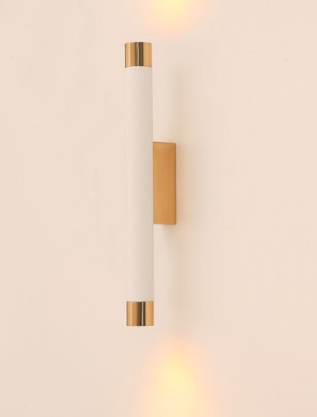 Open Design OR84559 - Aplica de perete Q 2xG9/3,5W/230V alb/auriu