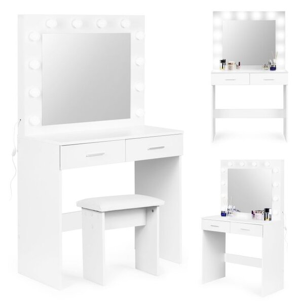 Masă cosmetică modernă mare cu iluminare