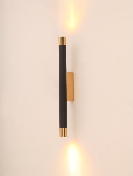Open Design OR84573 - Aplica de perete Q 2xG9/3,5W/230V negru/auriu