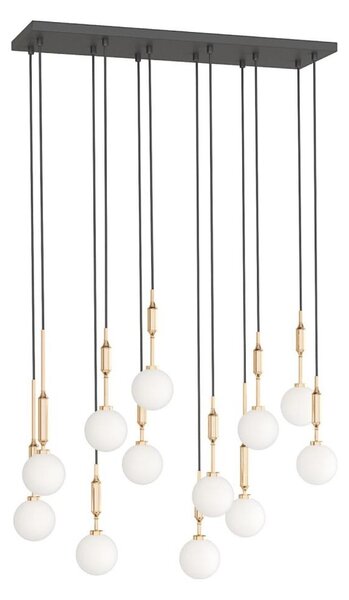 Open Design OR85457 - Lustra suspendată pe cablu ERO 12xG9/8W/230V auriu