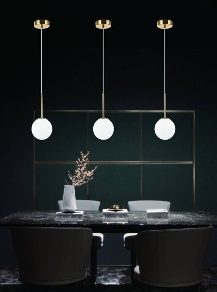 Open Design OR80087 - Lustră de baie suspendată pe cablu BAO 1xG9/8W/230V IP44 aurie