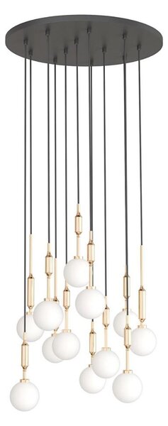 Open Design OR85396 - Lustră suspendată pe cablu ERO 12xG9/8W/230V aurie