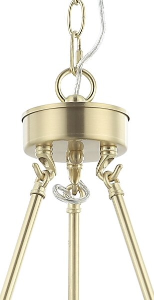 Open Design OR84382 - Lustru suspendat pe lanț VERNO 6xE14/12W/230V alamă