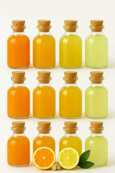 Set sticle TU-12LIMANTARTIPALI, 12 piese, transparent, sticlă, 50 ml