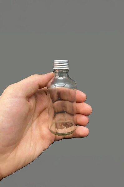 Set sticle TU-12LIGUMUSKAPAKLI, 12 piese, transparent/argintiu, sticlă