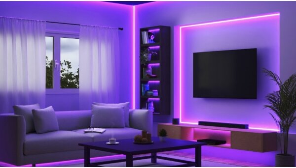 WiZ - Bandă LED RGBW reglabilă 4 m LED/6,5/230V 2700-6500K Wi-Fi