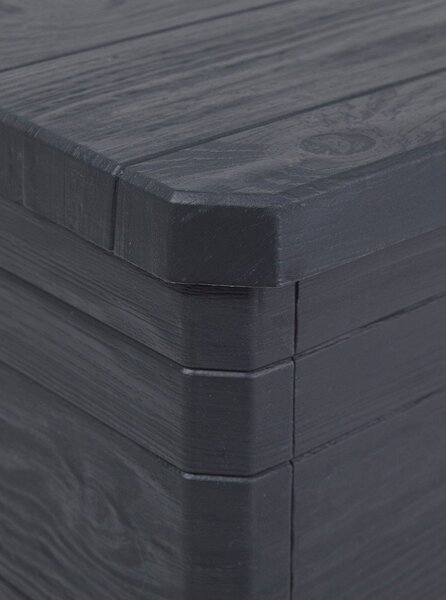 Cutie de depozitare pentru grădină gri închis Woodys – Toomax
