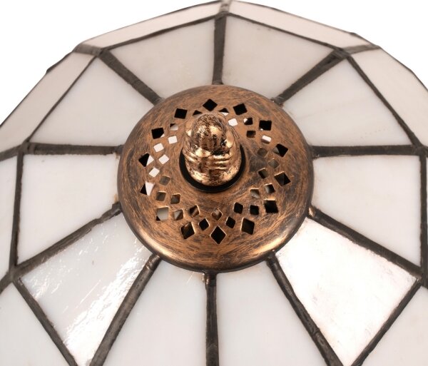 Brilagi - Lampă de masă Tiffany SIENNA din vitralii, 1xE27/60W/230V