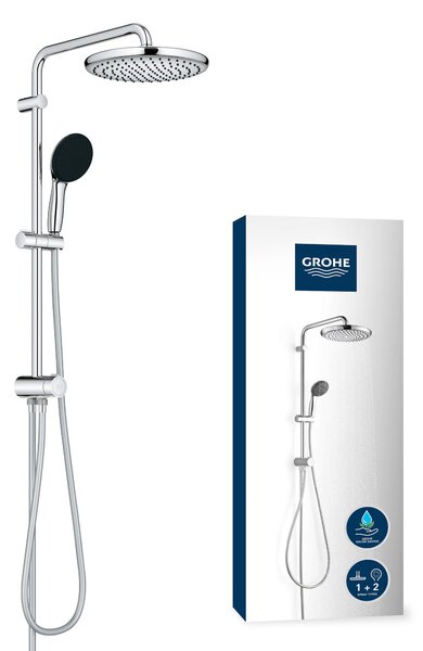 Grohe Vitalio Start System set de duș perete cu duș de ploaie crom 26680001