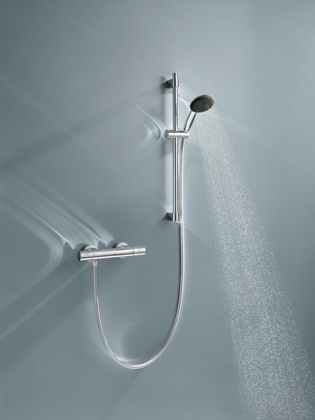 Grohe Precision Get baterie de duș perete cu termostat StarLight Chrome 34856000