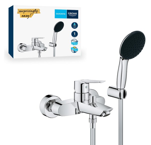 Grohe Start baterie cadă-duș perete StarLight Chrome 25283002