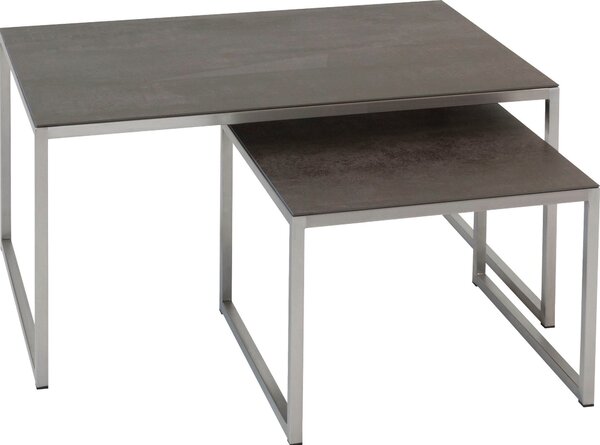Henke Masuta de cafea gri 90/60/43,5 cm