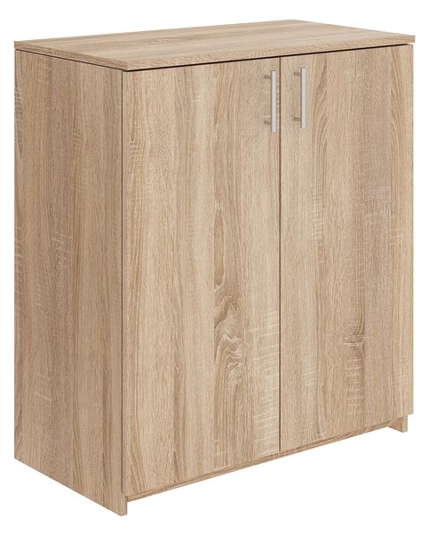 Comoda haaus Creta, 2 Usi, Stejar Sonoma, 80 x 42 x 90 cm