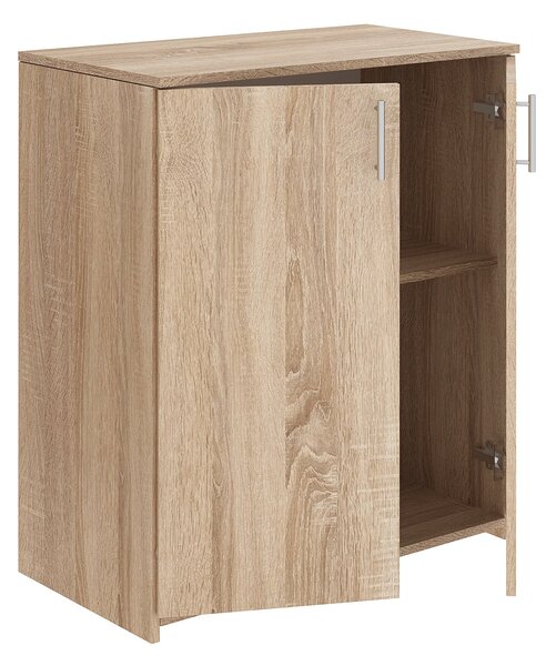 Comoda haaus Creta, 2 Usi, Stejar Sonoma, 80 x 42 x 90 cm