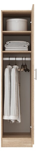 Dulap haaus Remi, O Usa, Stejar Sonoma, 40 x 51 x 170 cm