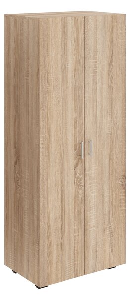 Dulap haaus Nero, 2 Usi, Stejar Sonoma, 80 x 52 x 200 cm