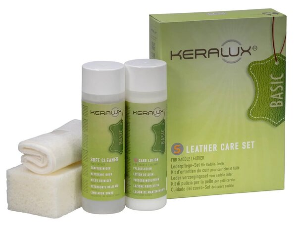Set intretinere canapele piele KERALUX S
