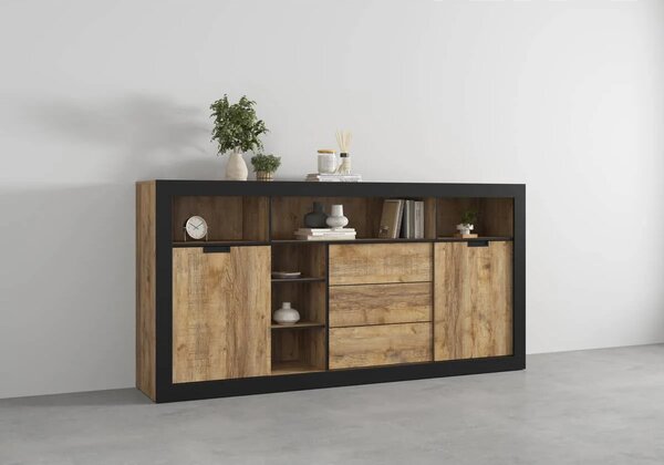 Comoda Tudor h 110 cm