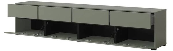 Comodă Cross 4 uși 4 sertare - h48 cm