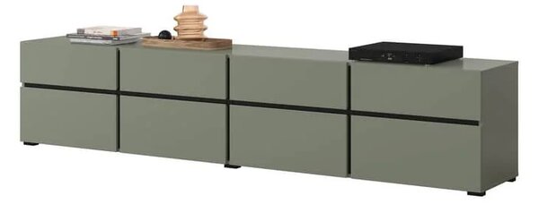 Comodă Cross 4 uși 4 sertare - h48 cm