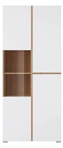 Dulap vitrină Cross 3 uși - 80 cm