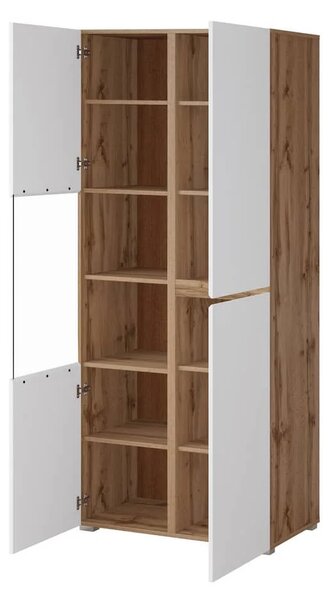 Dulap vitrină Cross 3 uși - 80 cm