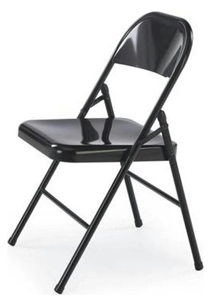 Scaun K565, negru, metal, 46x47x75 cm