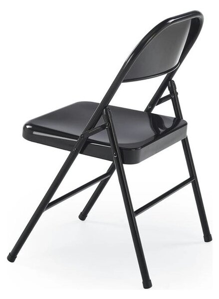 Scaun K565, negru, metal, 46x47x75 cm