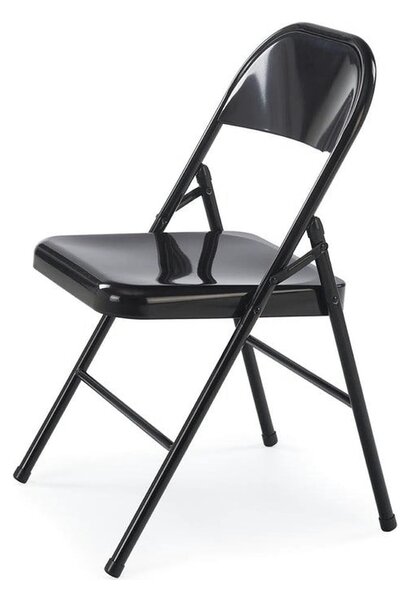 Scaun K565, negru, metal, 46x47x75 cm