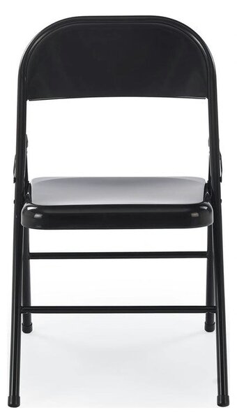 Scaun K565, negru, metal, 46x47x75 cm
