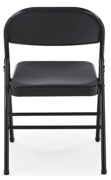Scaun K565, negru, metal, 46x47x75 cm