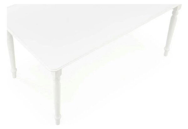Masa extensibila NELSON, alb, 160/200x90x76 cm