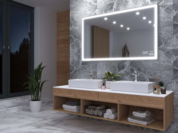 Oglindă LED cu iluminare M1 premium