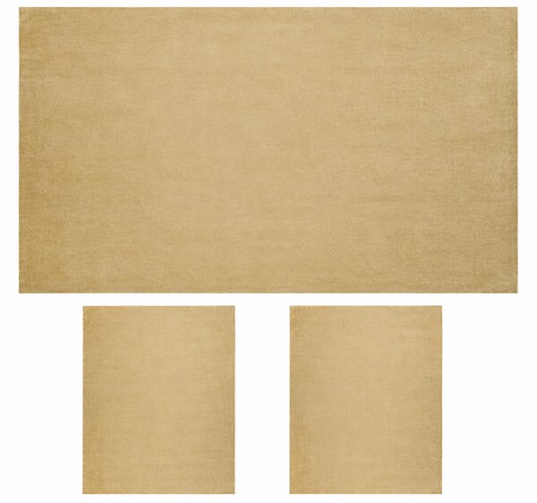 Set 3 Covoare Fargo 71501-800, Crem, 2 buc 80x150 cm, 1 buc 120x170 cm