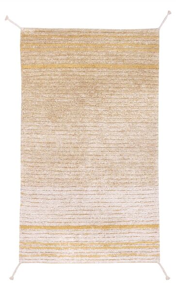Covor galben ocru din bumbac 80x140 cm Twin Amber – Lorena Canals